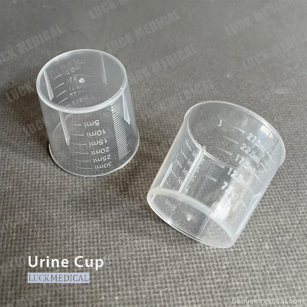 Urin Medical Tasse Krankenhaus einsetzt 50 ml