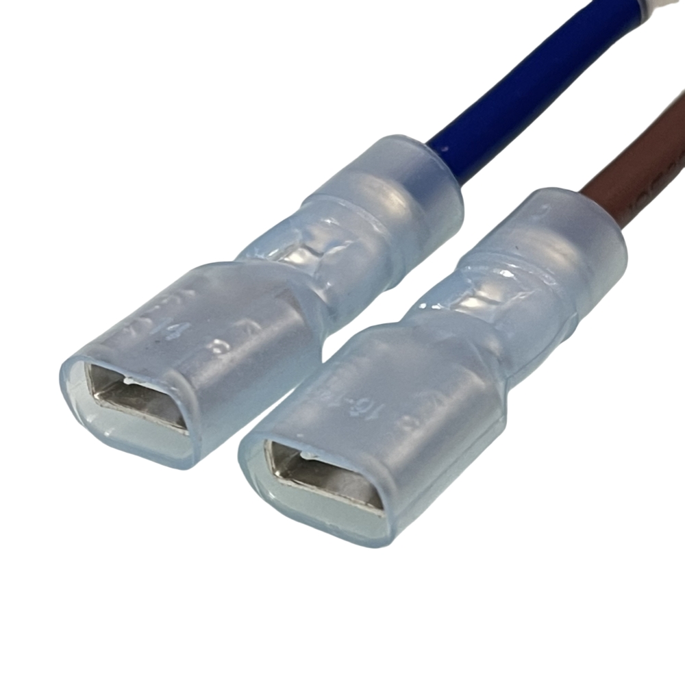 spade terminal to 250 medical cable setup