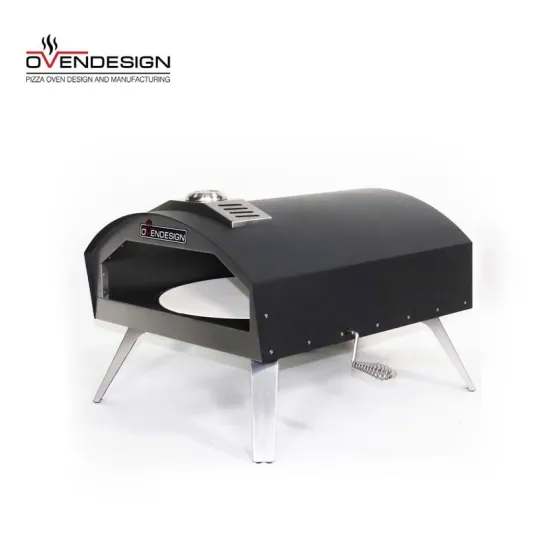 16 Inch Outdoor Kitchen Mini Gas Pizza Oven Round Pizza Stone 16''Countertop Ovens  Rotating Gas Pizza Ovens Outdoor BBQ Sale