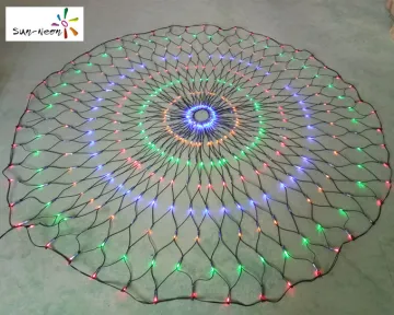 Beautiful large net led lights net lights led warm white with nice design for sale