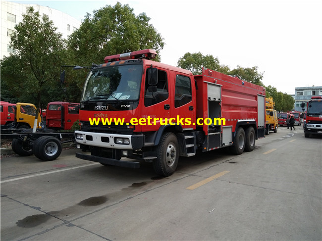 12m3 10 Wheel ISUZU Fire Trucks