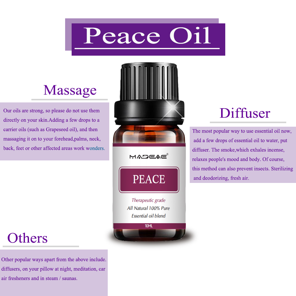 Hot Selling top grade peace blend Essential Oil