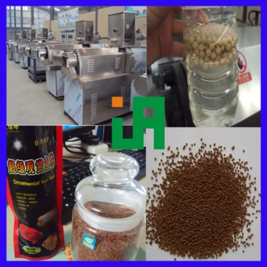 floating fish feed pellet processing machinery