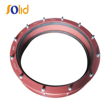 Ductile Iron Red Color Flexible Flange Coupling for DI Pipe