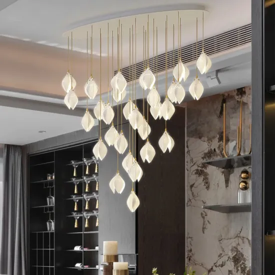 Modern European Style Ceramic Chandelier for Romantic Weddings