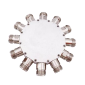 Divisor de potência coaxial