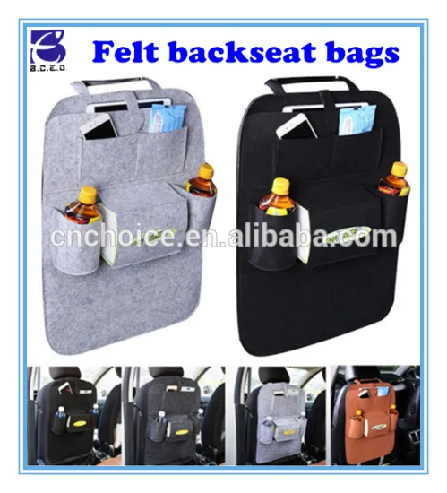 Durable viscose Car Back Seat Organizer