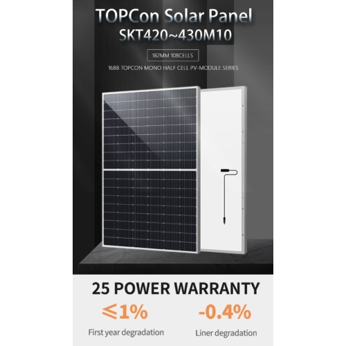 High-Efficiency 410W Top-Selling Solar PV Module