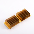 custom silver black anodized aluminum heatsink