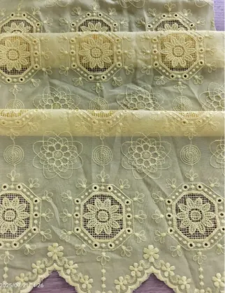 Embroidery Fabric openwork embroidery