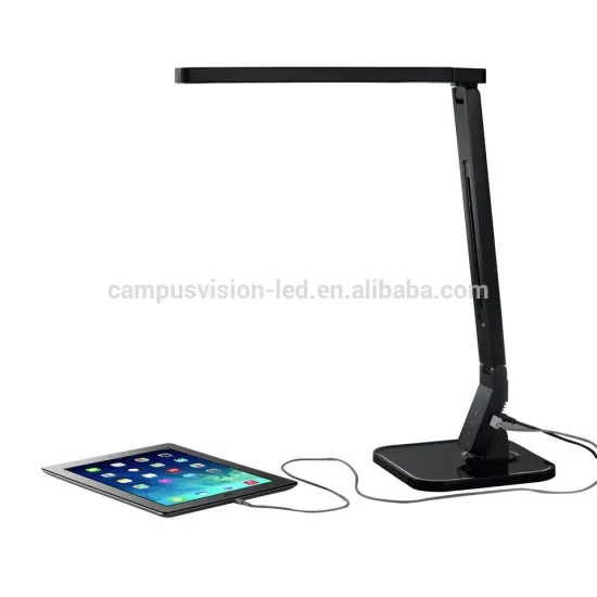 Rechargeable LED Desk Table Folding Lamp Light with USB Charger