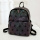 Geometric laser cut luminous women bag big capacity travel school bag for teenage girls