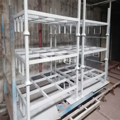 High quality warehouse storage folding rack pallet stack rack retread tire rack system
