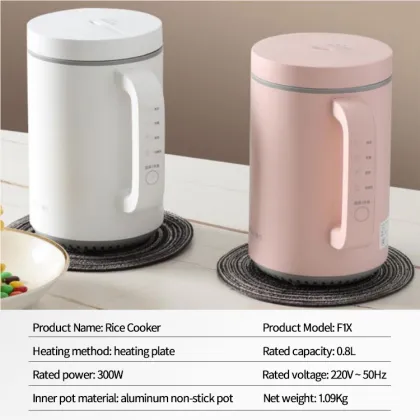 2023 Newest Little Kooker Healthy Low Sugar Mini Rice Cooker with Handle