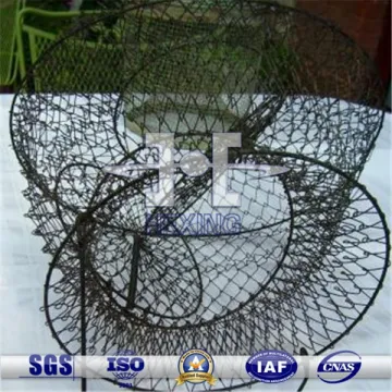 Wire mesh fish traps/baskets/cages