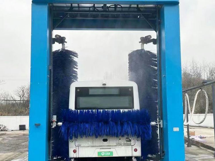 Rollover Train Track Car Wash Machine