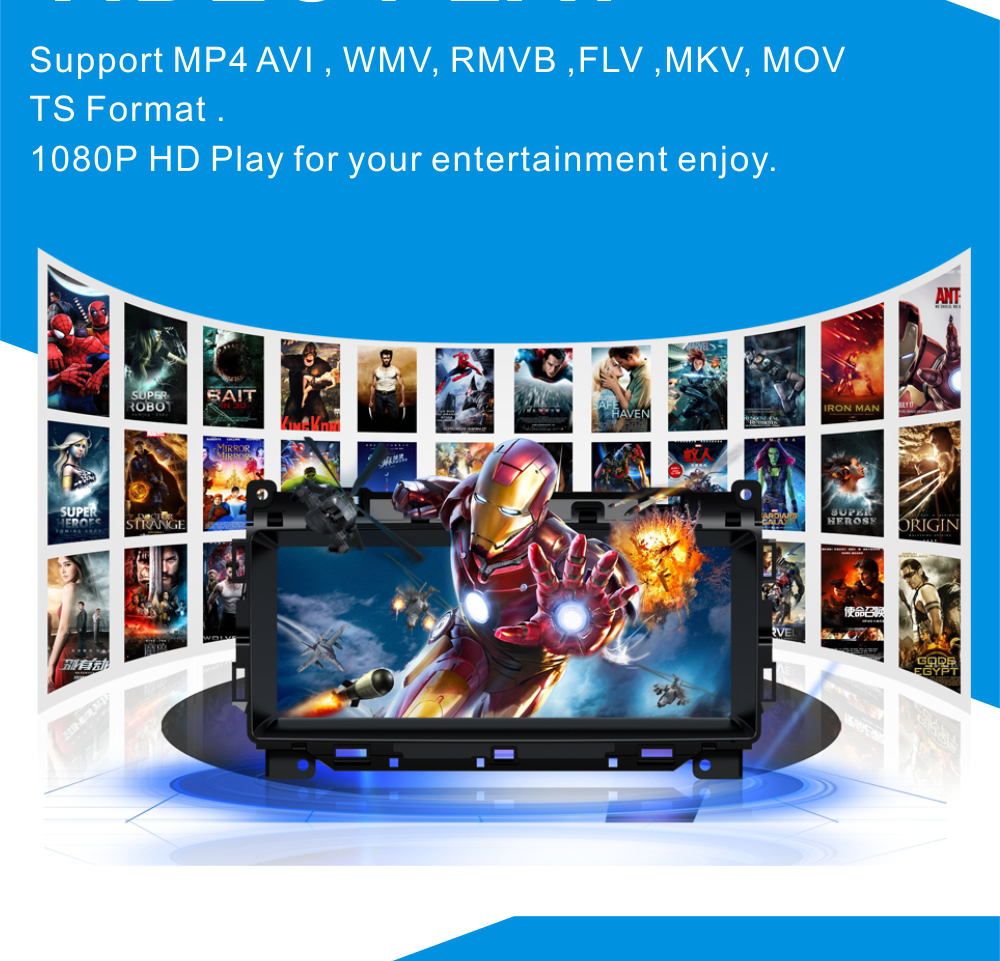 Androidレンジローバー1316ビデオ再生機能 Android Range Rover 1316 video play function