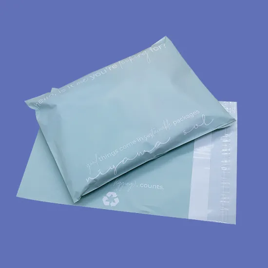 eco friendly biodegradable poly-mailer bags for packaging