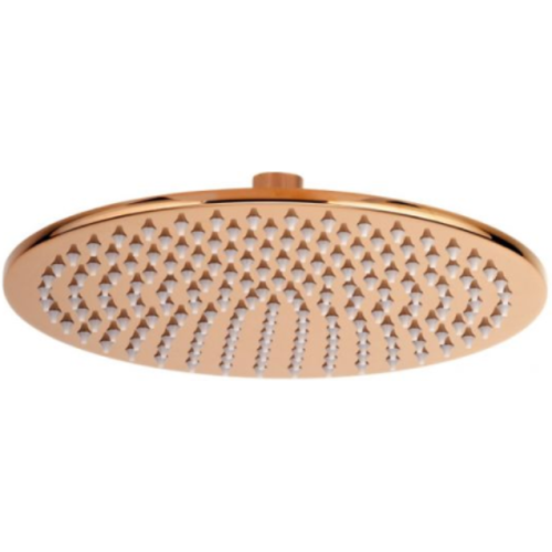 Oval Ultra thin Brass Shower Head in 7mm thickness