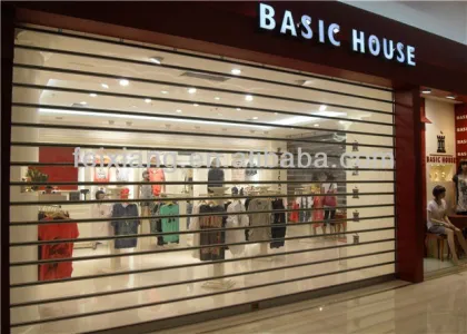 Transparent roller shutter door , Polycarbonate roller door, Crystal roller shutter door