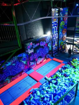 the high quality indoor play trampoline park