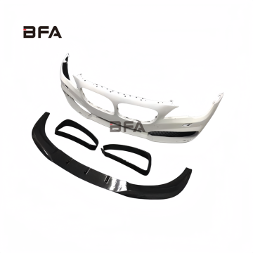 BMW 7 Series F01 F02 PD Style Body Kit: Front and Rear Bumper Lips with Exhaust
