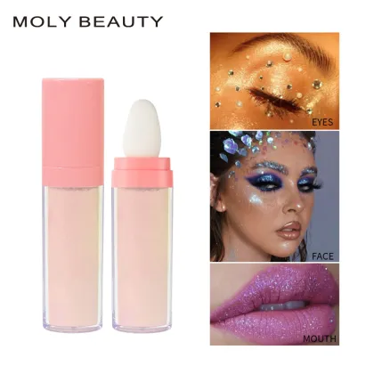 Fairy Highlighter Pat Powder No Logo Custom Facial Contouring Body Brightening Highlight Powder