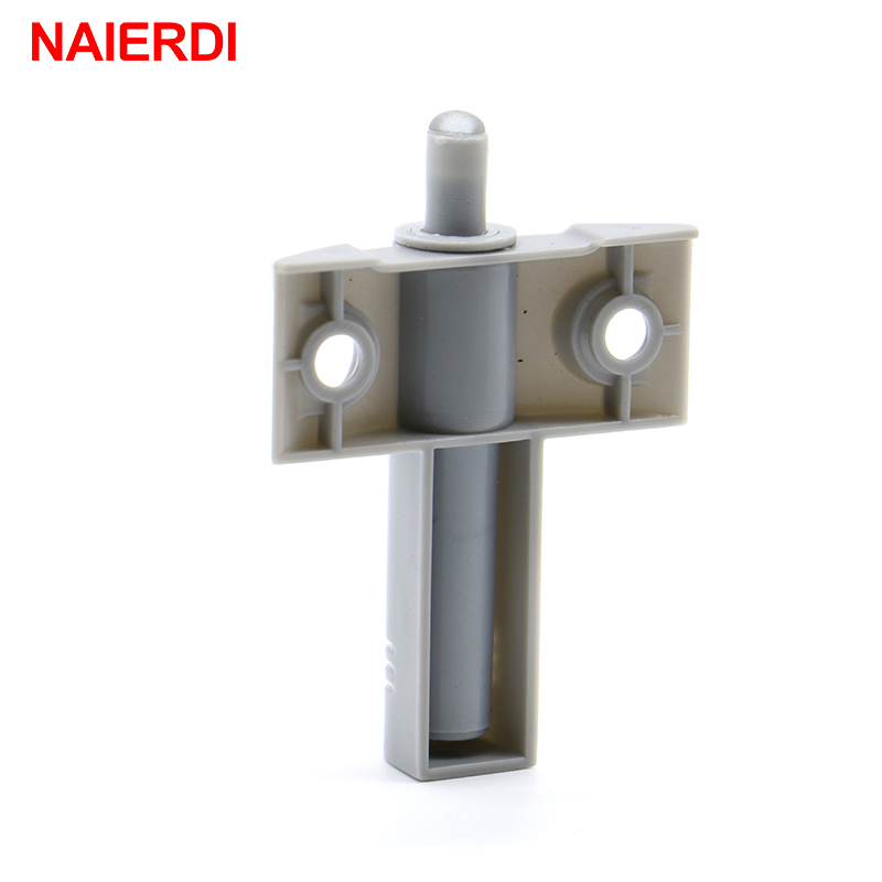 NAIERDI 5Set/Lot Kitchen Cabinet Catches Door Stop Drawer Soft Quiet Closer Damper Buffers With Screws For Furniture Hardware