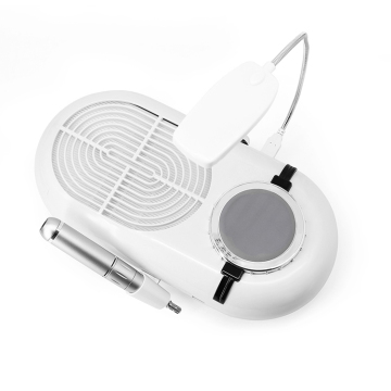 60W Low Noise Nail Dust Cleaner with Powerful Suction Vacuum for Salons