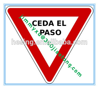 Mexico road traffic regulatory signs