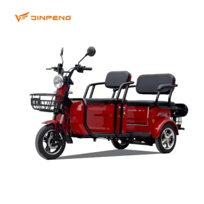 Electric Passenger Tricycle Cargo Trike with 3 Seats