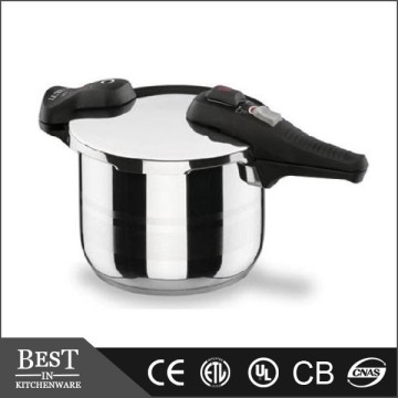 Deluxe pressure cooker, 18-10 s/s