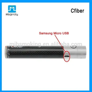 new sub ohm battery cfiber 30w with Micro USB ego battery&ego usb battery/mini ego twist battery