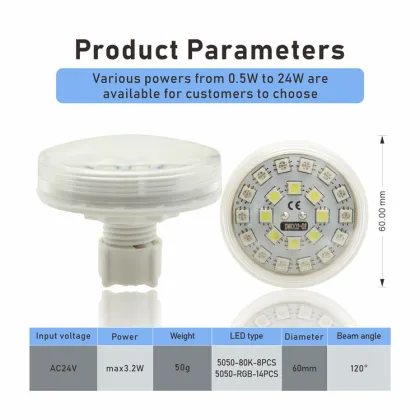 Original Manufacturer 24V E14 Amusement LED Point Lights
