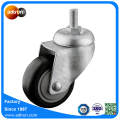 3-Inch PU Wheel Ball Bearing Thread Stem Caster