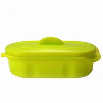 Lunch Box, Made of 100% Food Grade Material Silicone