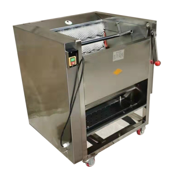 Cassava Potato Ginger Washing Peeling Machine with Impurity Polishing Function