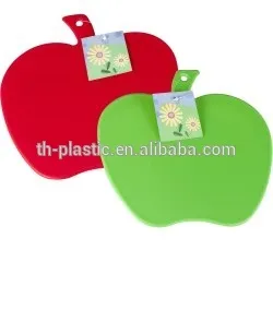 plastic chopping board,plastic apple shape cutting board