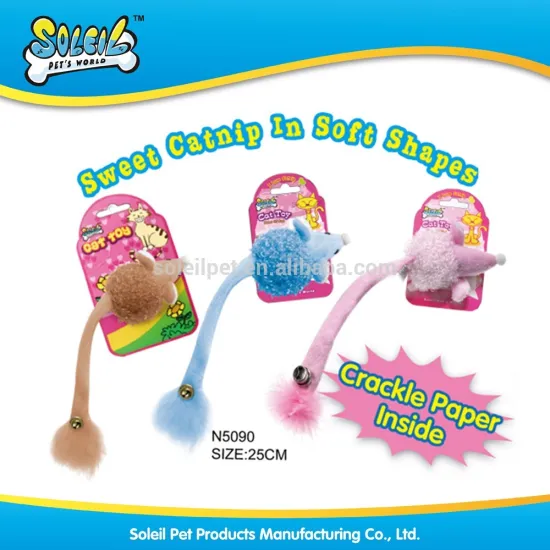 Sweet Canip Cat Soft Toy With Crackle Paper Inside