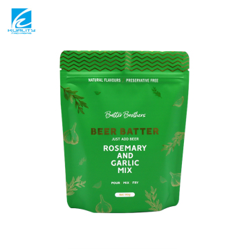 Customized Polypropylene Stand Up Pouches for Seasoning Food Packing Bags