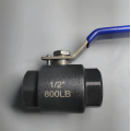 Forged steel threaded two piece ball valve A105