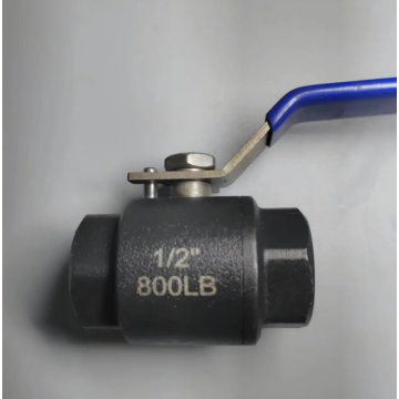 Forged steel threaded two-piece ball valve NPT 800LB