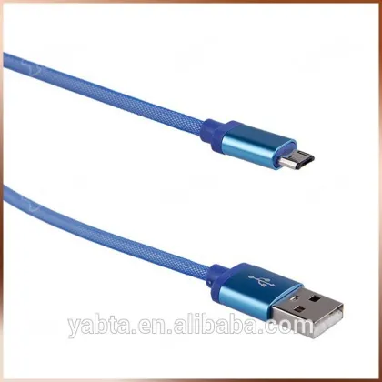 2A Steel Mesh USB 2.0 Charge & Data Sync Cable Line for iphone lightn USB Data Cable 3ft 1meter USB Data Cable