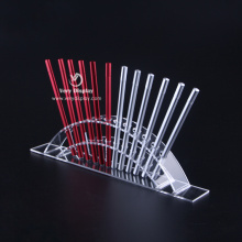 Customized countertop display clear acrylic pen holder