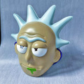 Máscara de cosplay estilo Rick e Morty 3D