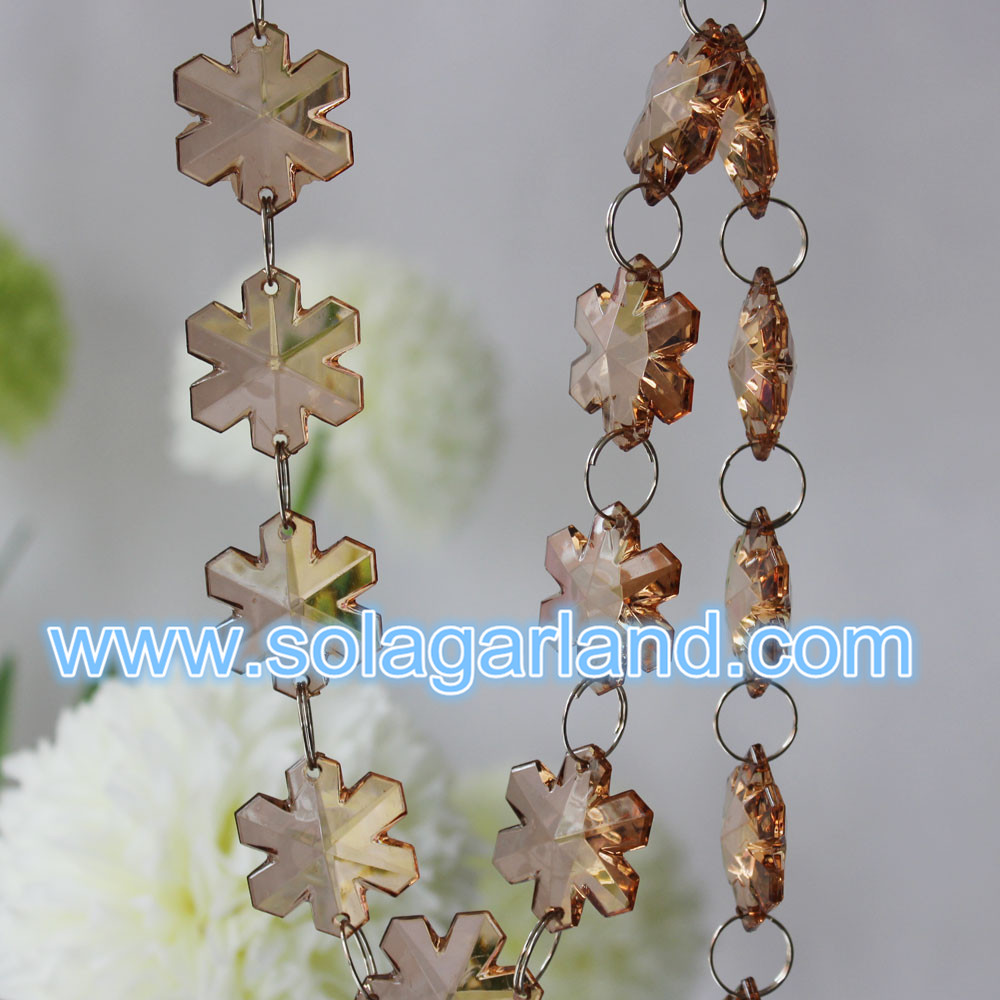 Snowflake Bead Garland