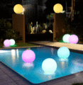 Floating LED Pool Glow Light Ball na świeżym powietrzu