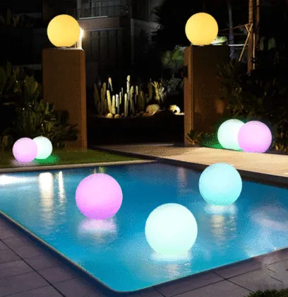 Popular LED Ball light Solar Recharge