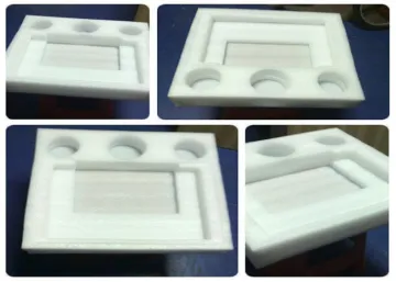 Die Cutting Epe Foam Packaging , Expandable Polyethylene Foam