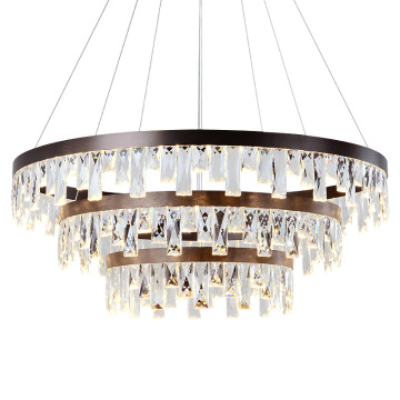 Crystal Rock LED Chandelier for Home and Hotel Luxury Decoration